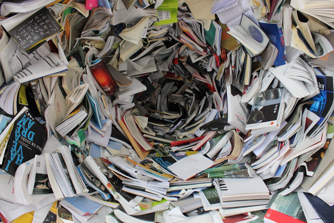 Pile of books 