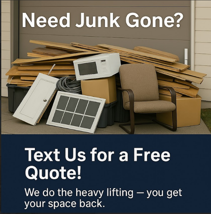  A pile of junk ready to be removed by AMG in Cleveland 